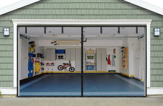 Magnetic Garage Door Screen: Turn Your Garage Into a Bug-Free Space