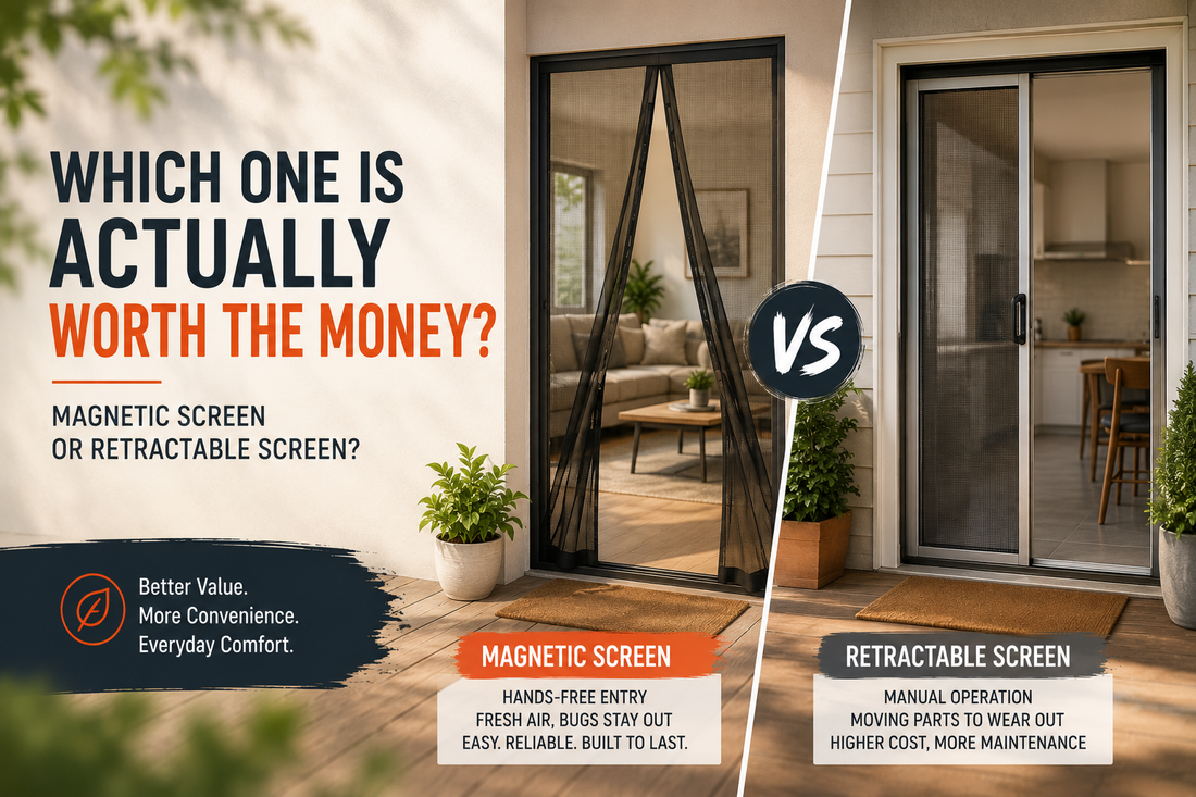 Which One Is Actually Worth the Money: Magnetic Screen or Retractable Screen?