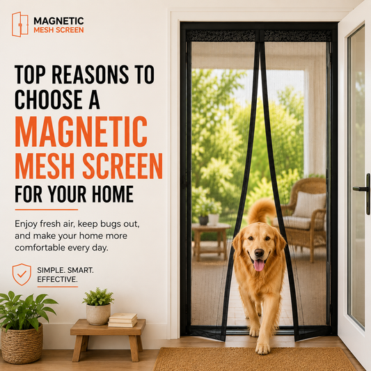 magnetic mesh screen