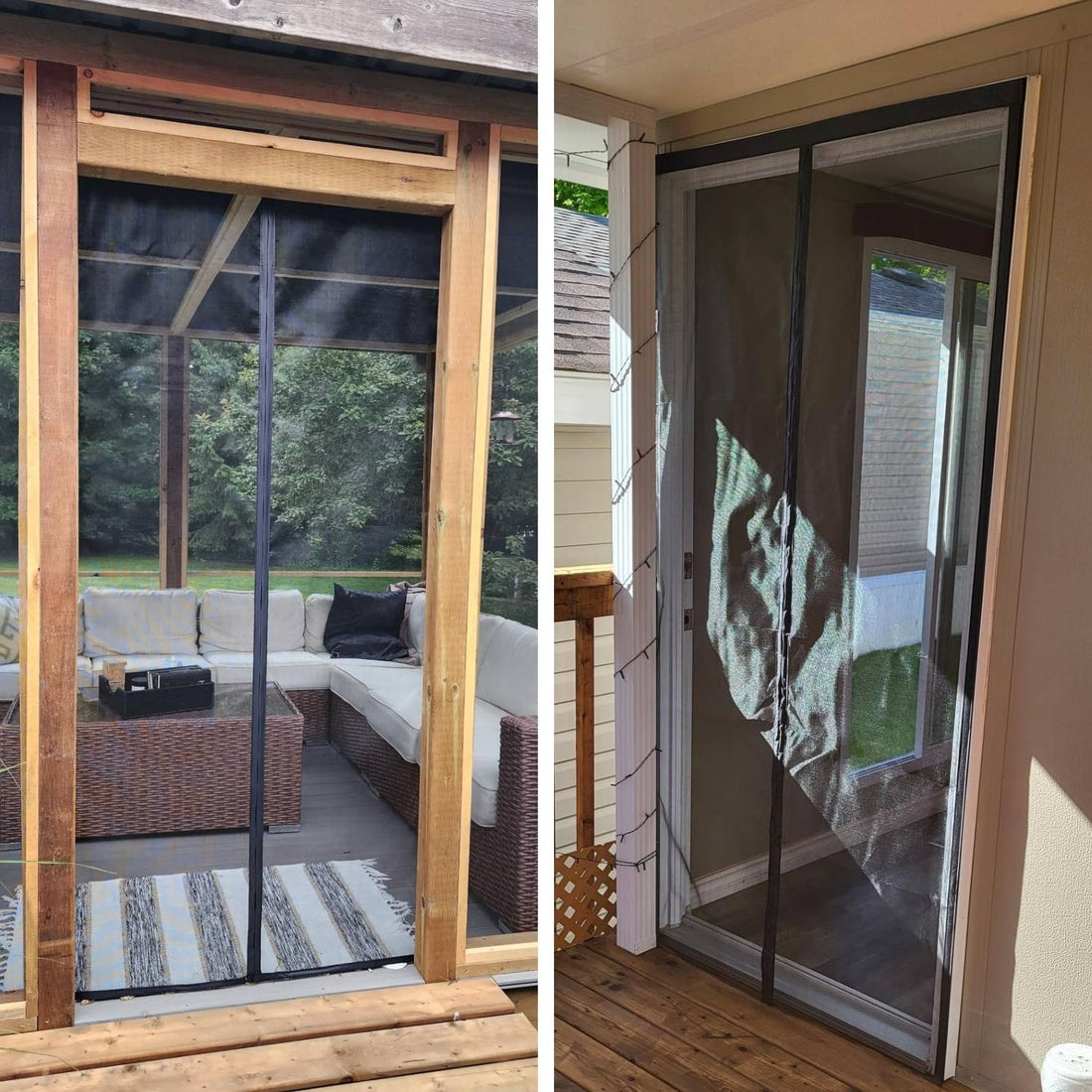 Magnetic Mesh Screen Door vs Standard Mesh Screen Door