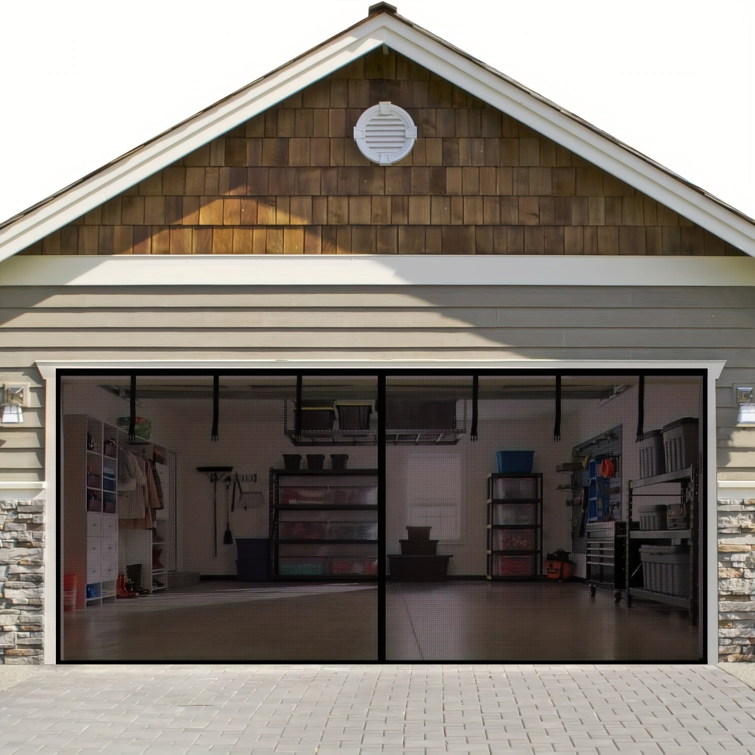 garage screen door