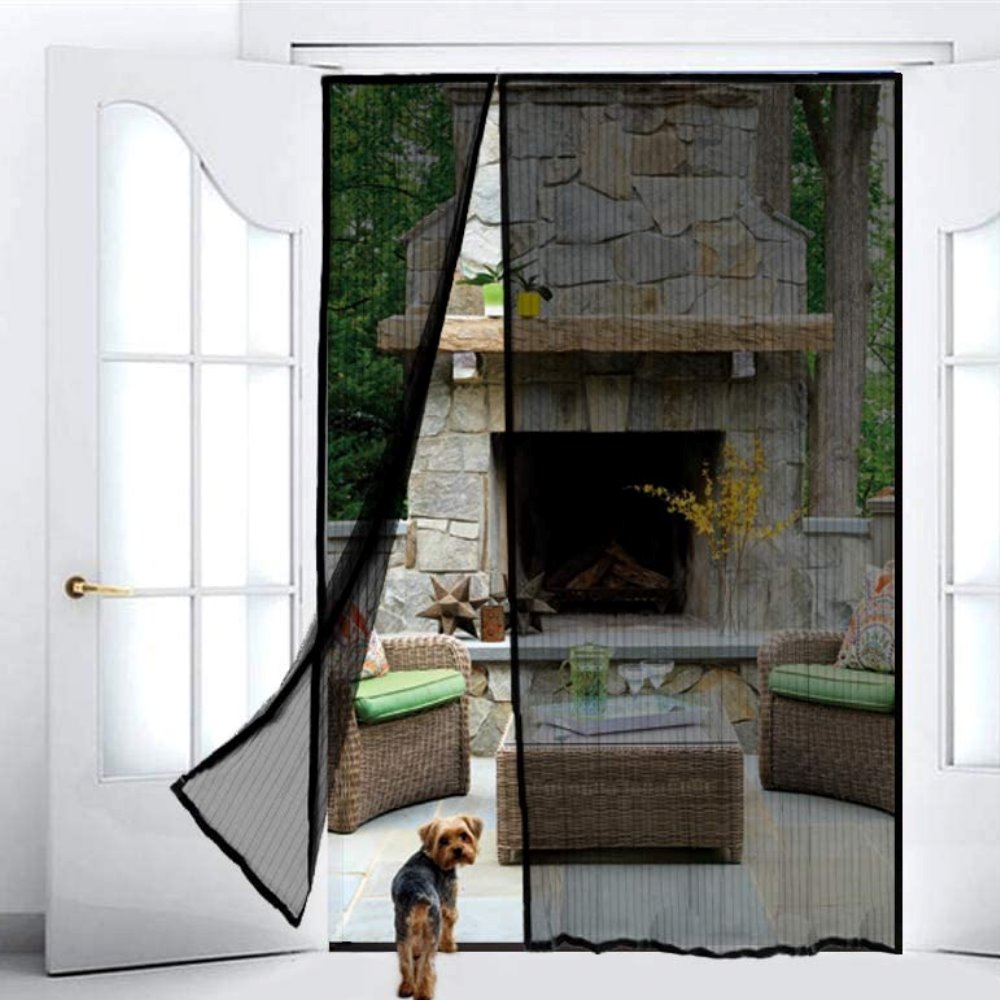 Custom Magnetic Mesh Screen (Premium Quality) Mosquito Nets & Insect Screens Magnetic Mesh Screen 